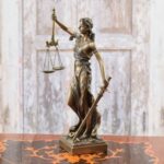 LADY JUSTICE SCULPTURE