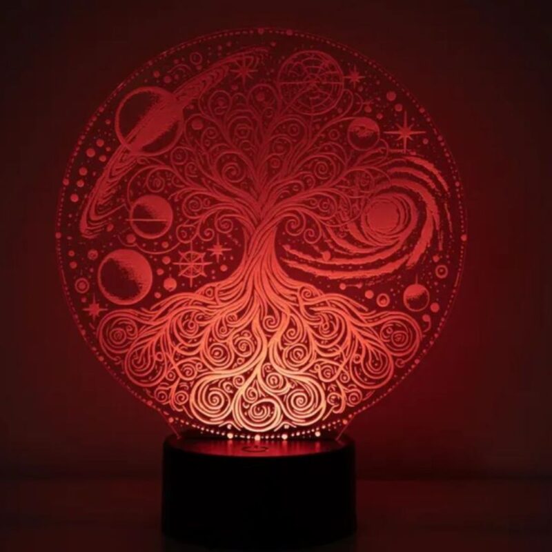 TREE OF LIFE GALAXY LED NIGHT LAMP