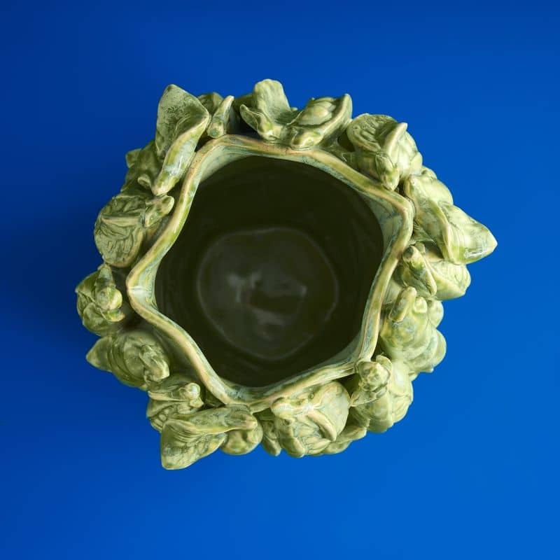 Vase Peas Long Green