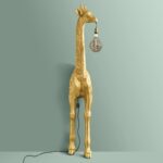 Floor Lamp Giraffe Luciever Gold
