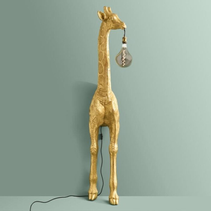 Floor Lamp Giraffe Luciever Gold