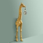 Floor Lamp Giraffe Luciever Gold
