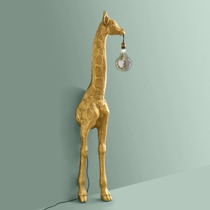 Floor Lamp Giraffe Luciever Gold