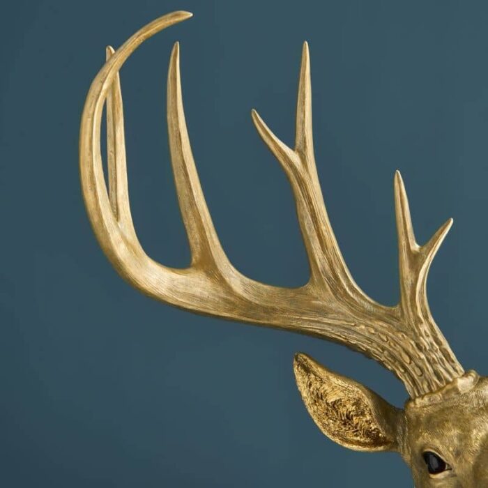 Wall Lamp Stag Harry Gold