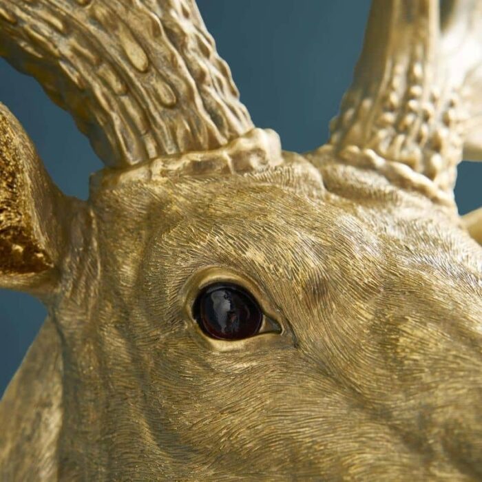 Wall Lamp Stag Harry Gold
