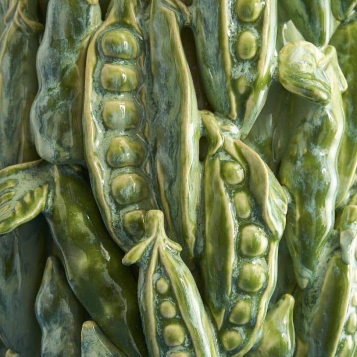 Vase Peas Long Green