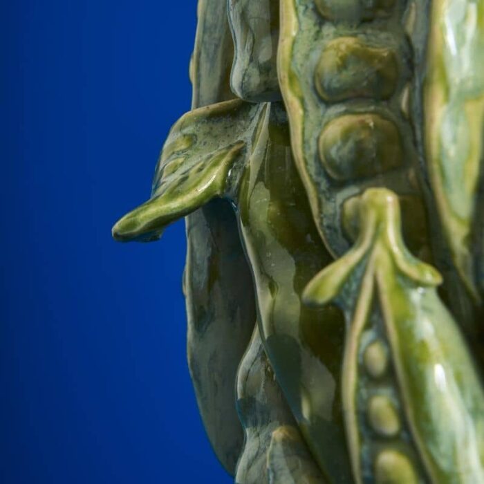 Vase Peas Long Green