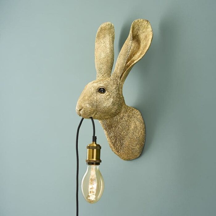 Wall Lamp Bunny Hasi Gold
