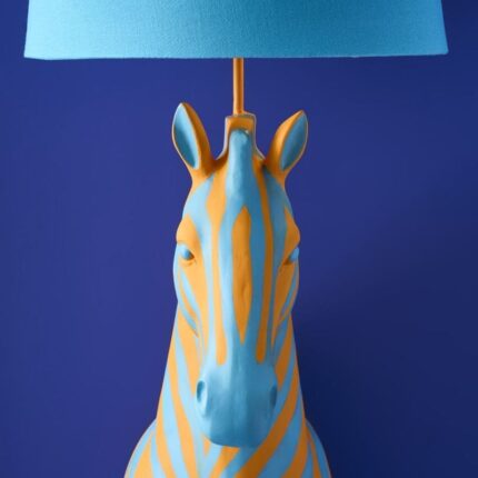 Floor Lamp Zebra Zora Blue-Orange