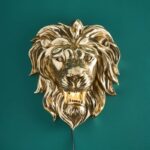 Wall Lamp King Lion Gold