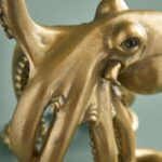 Table Lamp Octopus Baby Otto Octopus Gold