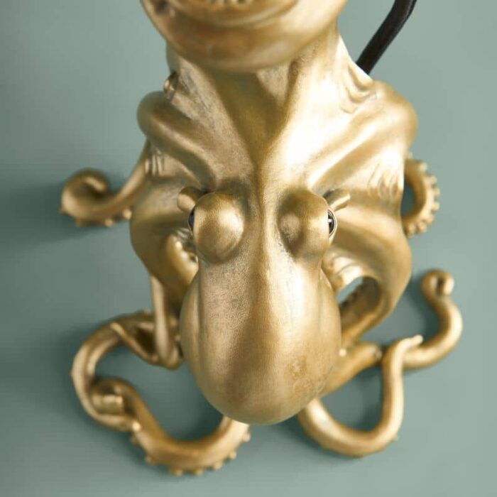 Table Lamp Octopus Baby Otto Octopus Gold