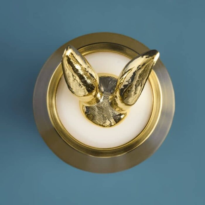 Table Lamp Rabbit Led Hiding Rabbit Glossy Gold