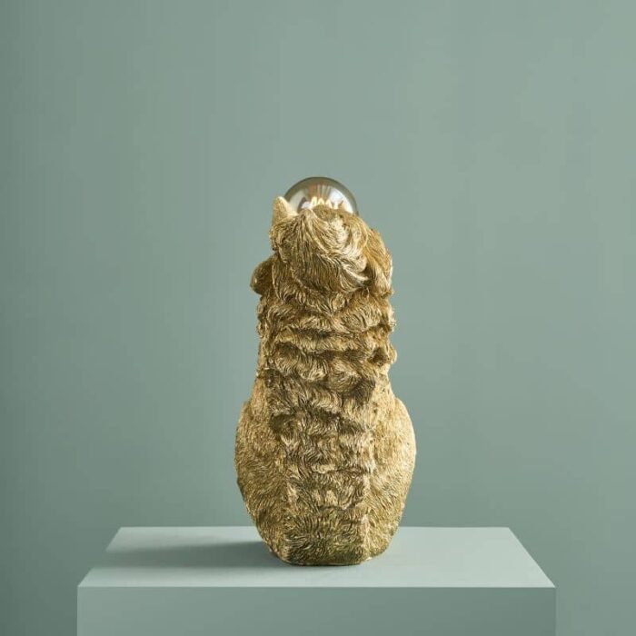 Table Lamp Squirrel Eduard Eichhorn Gold