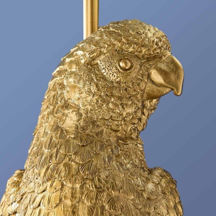 Wall Lamp Parrot Percy Right Gold-Turquoise