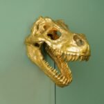 Wall Lamp Dinosaur Rexy Gold