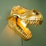 Wall Lamp Dinosaur Rexy Gold