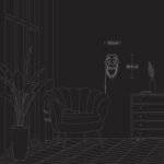 Wall Lamp Dinosaur Rexy Gold