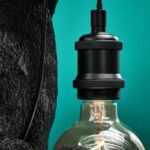 Table Lamp Cat Chouchou Black