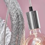 Wall Lamp Flamingo Tiffany Junior Silver