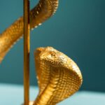 Table Lamp Snake Kaara Gold