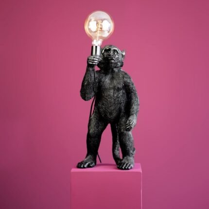 Table Lamp Monkey Koko Black