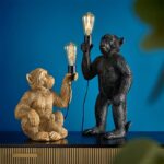 Table Lamp Monkey Koko Black