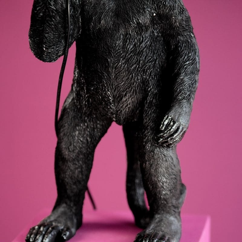 Table Lamp Monkey Koko Black