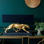 Table Lamp Panther Baghiro Gold-Black