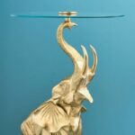 Side Table Elephant Kimba Gold