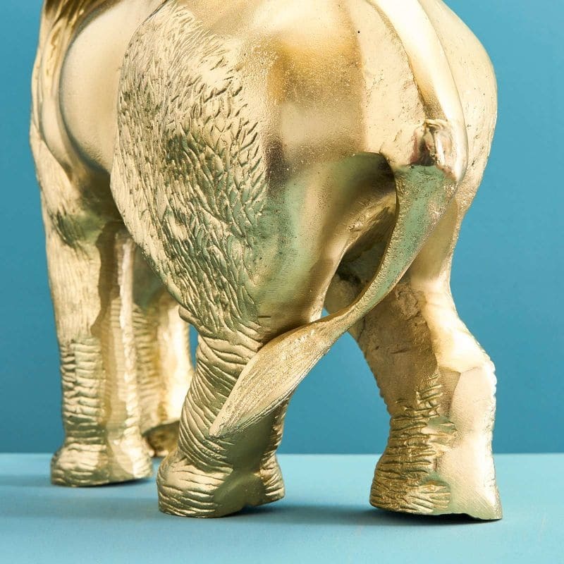 Side Table Elephant Kimba Gold