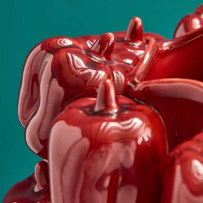 Vase Paprika Red Pepper Handmade