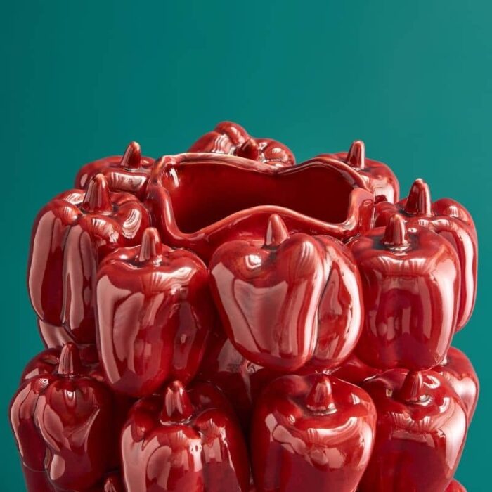 Vase Paprika Red Pepper Handmade