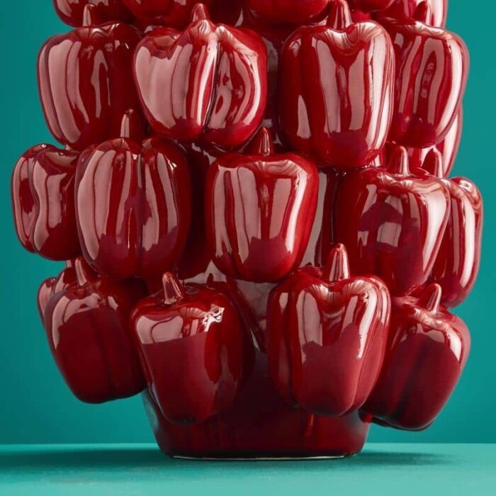 Vase Paprika Red Pepper Handmade