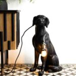BLACK DOG FLOOR LAMP