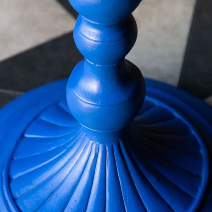 BOLD BLUE PARROT FLOOR LAMP WITH SHADE
