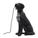 BLACK DOG FLOOR LAMP