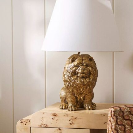 THE ICON TABLE LAMP DOG EDITION CHOW CHOW