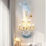 ART SCULPTURE GIRAFFE 29.5 NOVELTY WALL LAMP