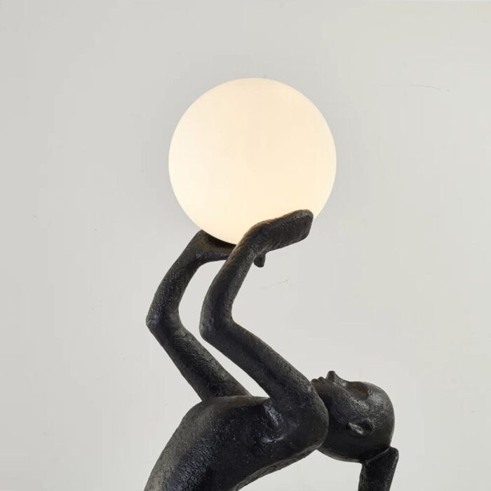 57 NOVELTY FLOOR LAMP BLACK