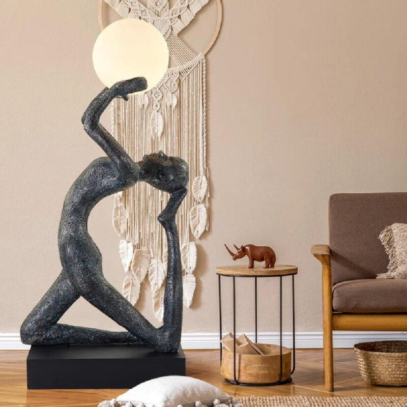 57 NOVELTY FLOOR LAMP CHROME