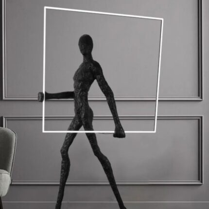 DWECK 71 BLACK LED NOVELTY FLOOR LAMP