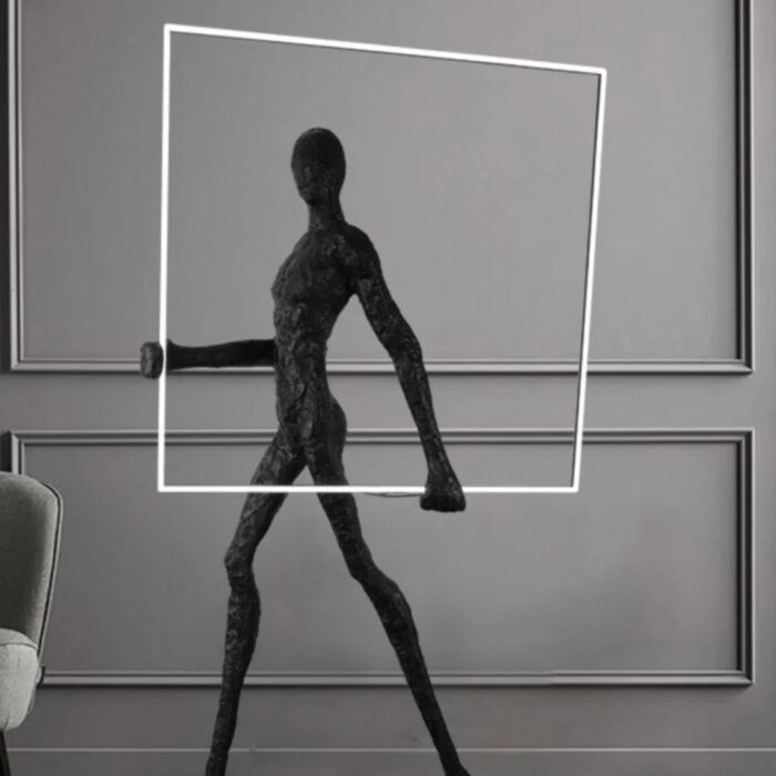 DWECK 71 BLACK LED NOVELTY FLOOR LAMP