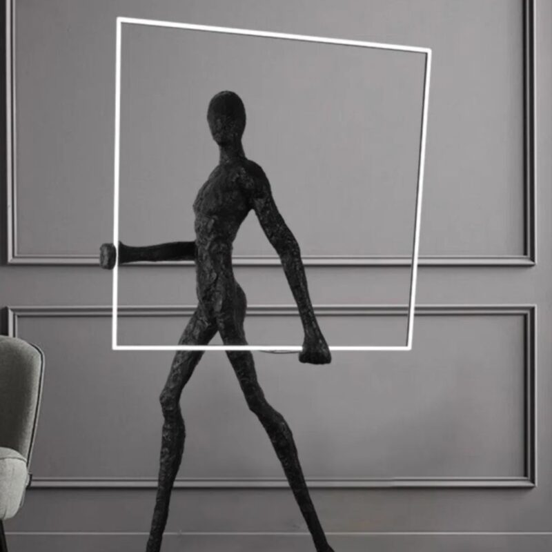 DWECK 71 BLACK LED NOVELTY FLOOR LAMP