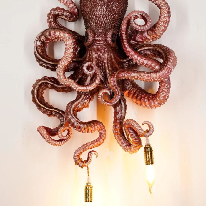OCTOPUS TENTACLE CHANDELIER CTHULHU MYTHOS FANTASY WALL