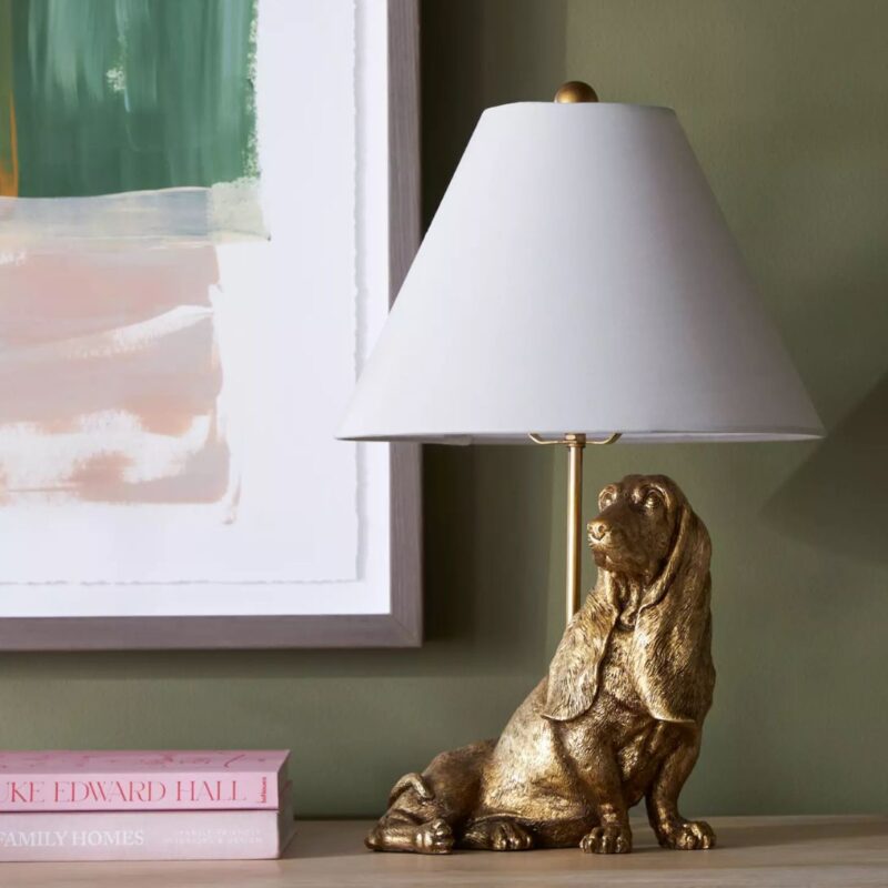 THE ICON TABLE LAMP DOG EDITION HOUND