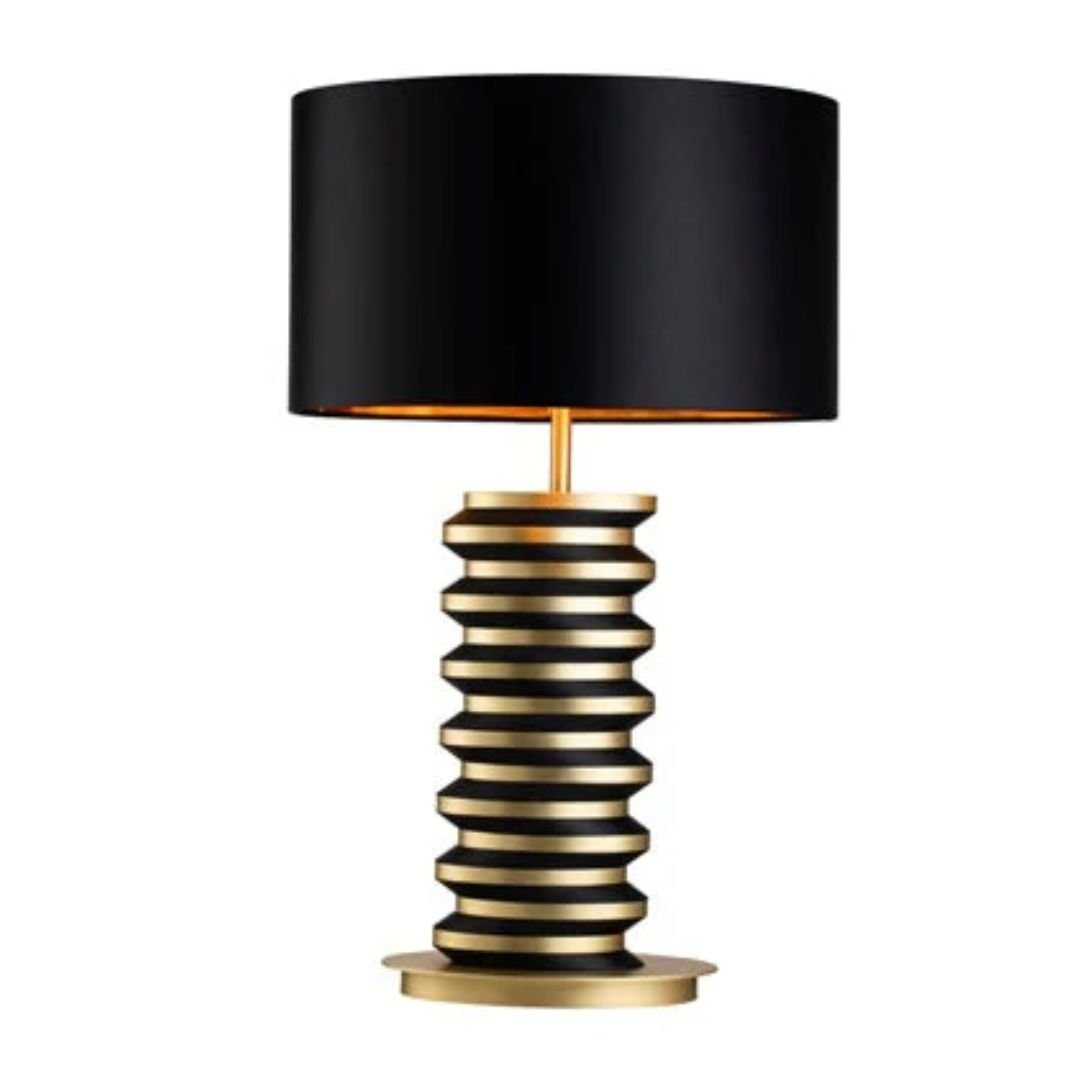 1 JACQUARD TABLE LAMP