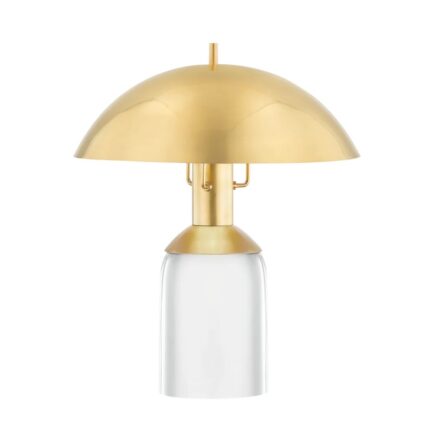 BAYSIDE TABLE LAMP AGED BRASS