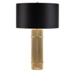 BOQUET TABLE LAMP POLISHED BRASS