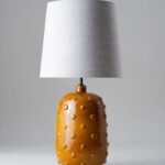 BUTTON LAMP LARGE TUSCAN